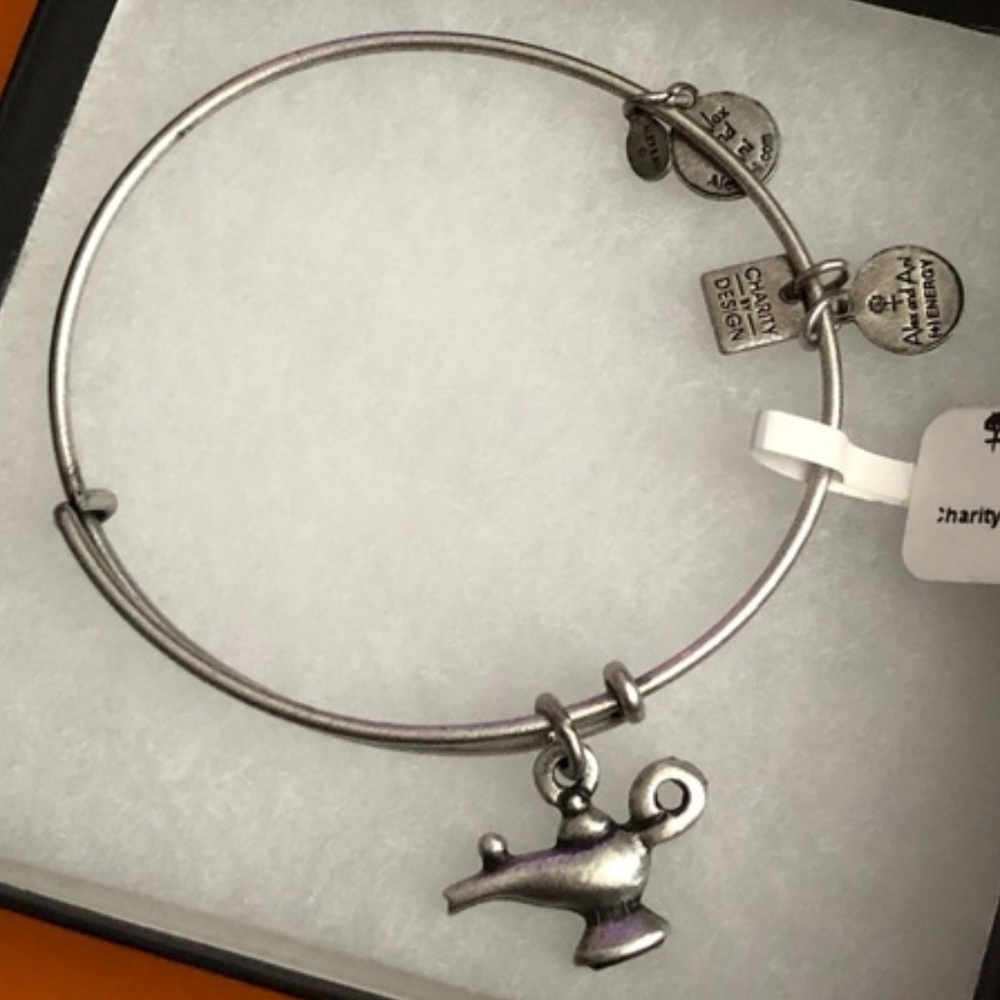 Alex and Ani LAMP OF LIGHT- Rafaelian Silver